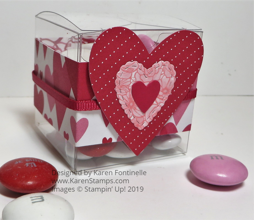 Valentine Clear Boxes, Valentines Gift Boxes