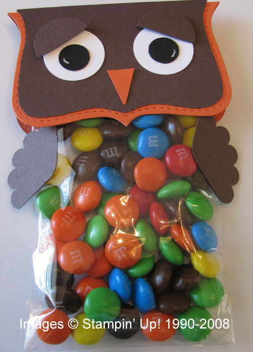 Halloween Owl candy bag