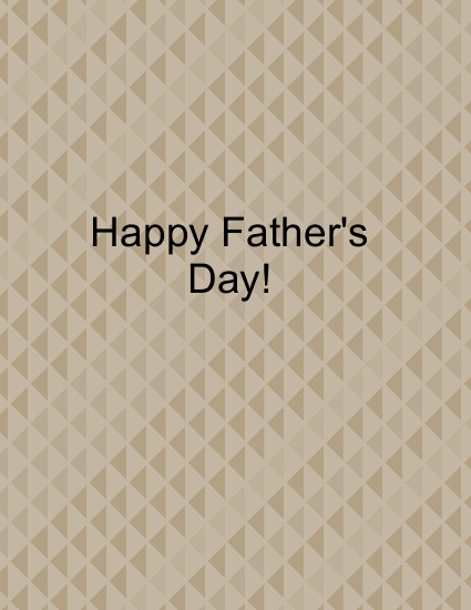 Father's Day card inside greeting MDS