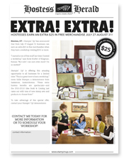 Stampin' Up! Extra Extra Hostess Promotion