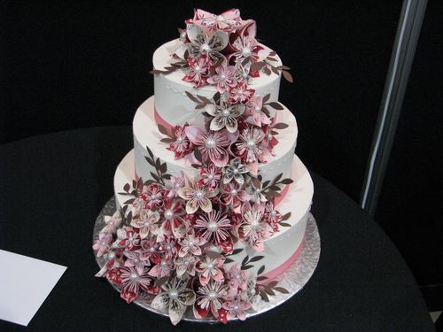 Paper Wedding Cake