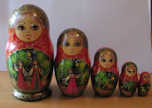 My Matryoshka Dolls from Kazakhstan