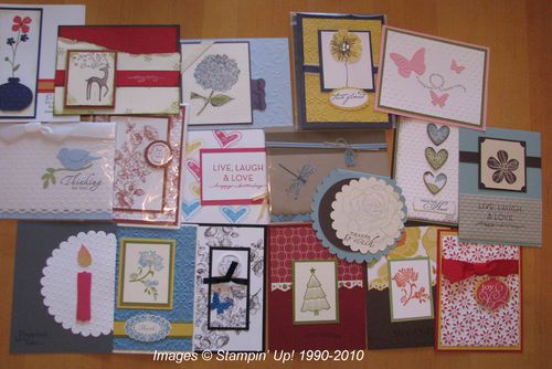 Stampin' Up! Swaps