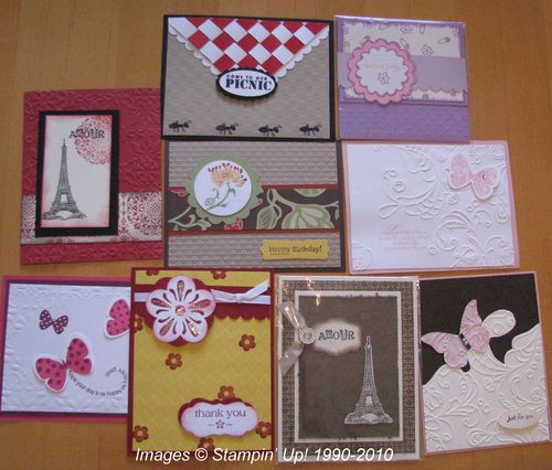 Stampin' Up! Convention Swaps