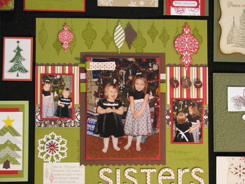 Christmas Scrapbook Page