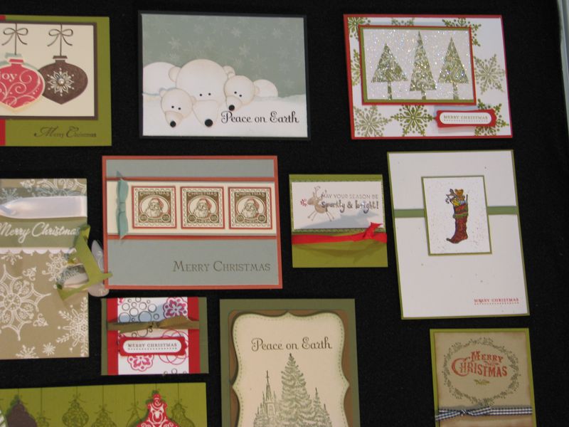 Stampin' Up! Christmas Cards