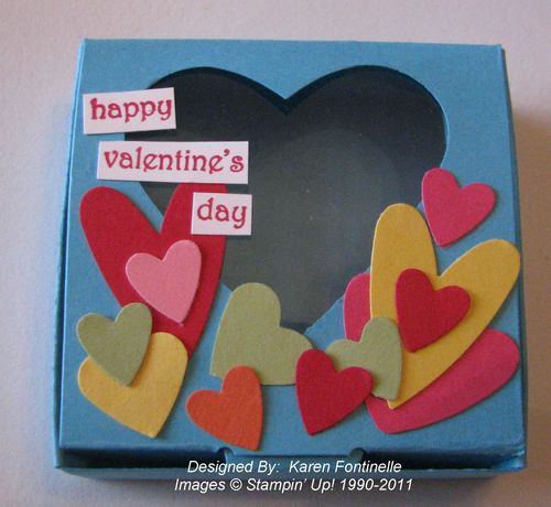 Valentine Hearts Box