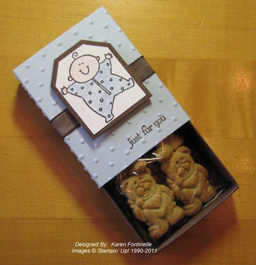 Baby Shower Favor Teddy Grahams