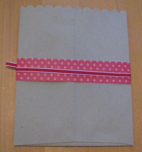 Valentine Envelope Pouch back