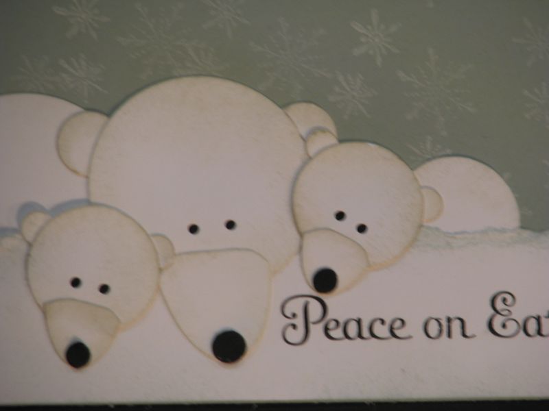 Stampin' Up! Punch Art Polar Bears