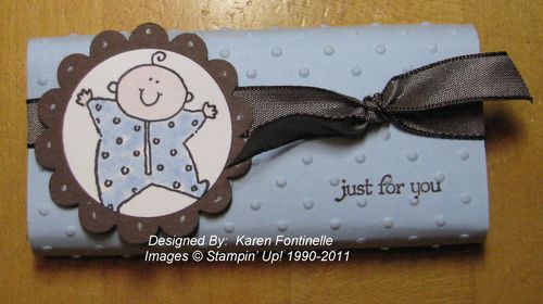 Baby Shower Favor Candy Bar