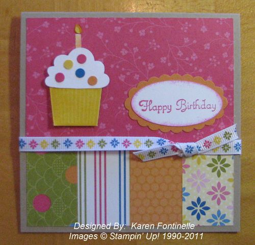 Cupcake Card