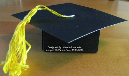 Graduation Cap Box Favor