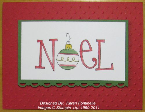 Big on Christmas Noel Card