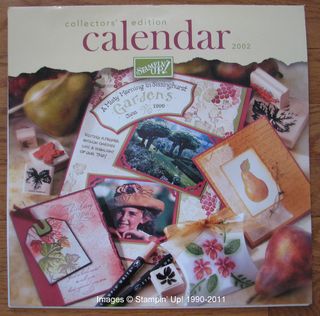 2002 Stampin' Up! Calendar