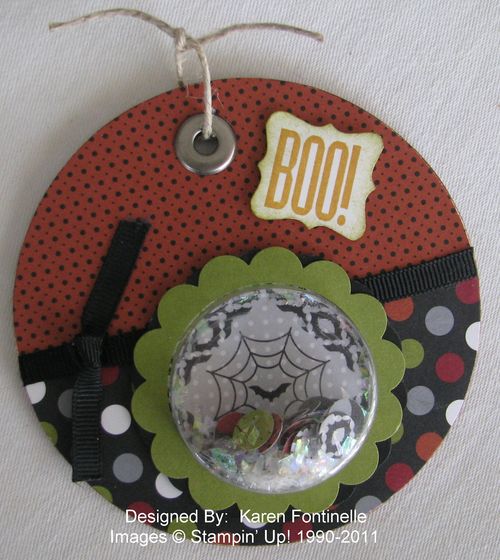 Halloween Coaster Treat Cup Ornament