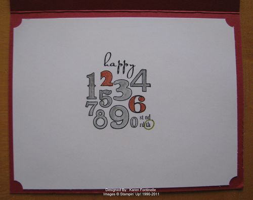 Male Birthday Card Inside