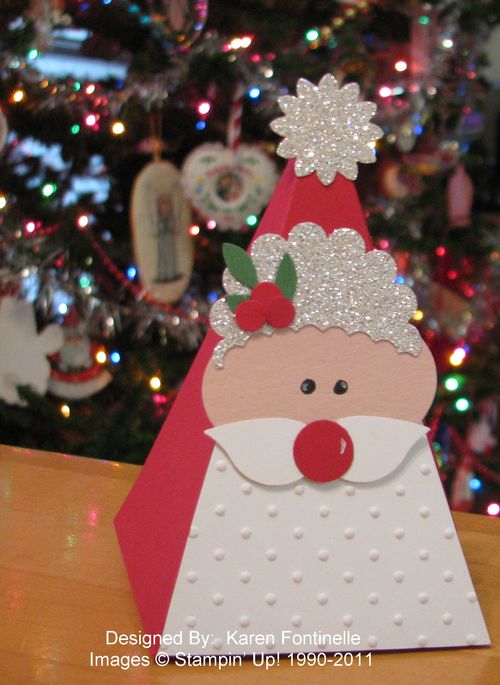 Petal Cone Die Santa