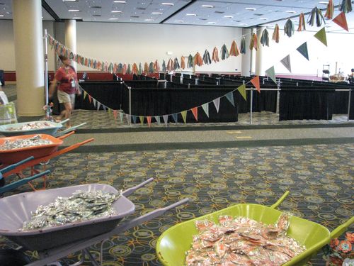 Wheelbarrows of Ribbon Charms