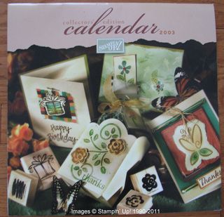 2003 Stampin' Up! Calendar