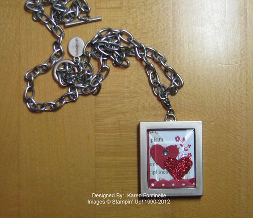 Valentine Gift Simply Adorned Charm