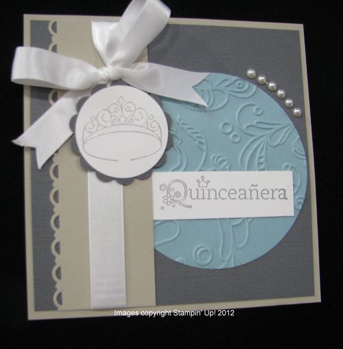 Quinceanera Card