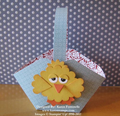 Little Chick Easter Basket