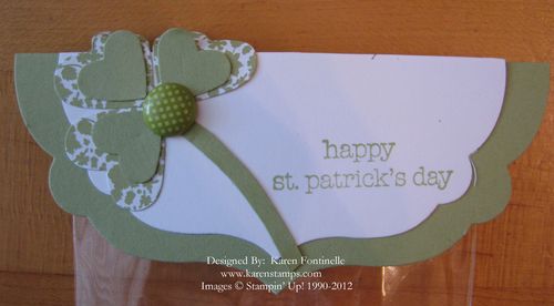 St. Patricks Day Treat Topper