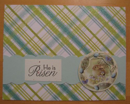Easter Card with Bunny