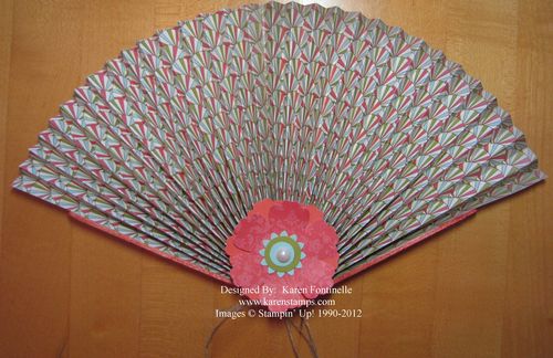 Designer Paper Fan