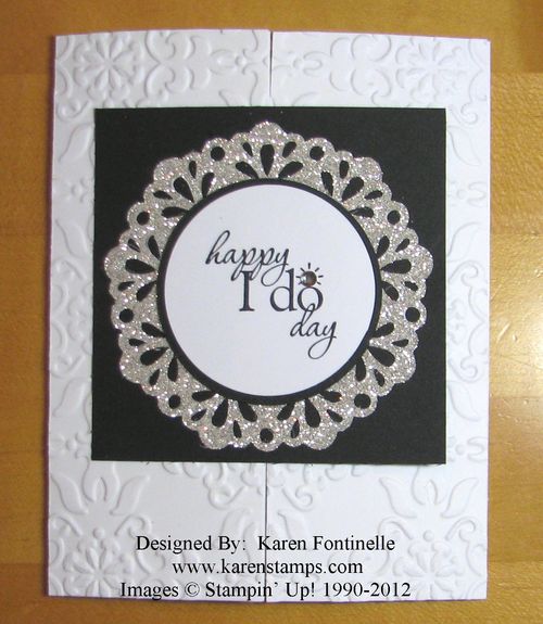 Wedding Gate Fold Card