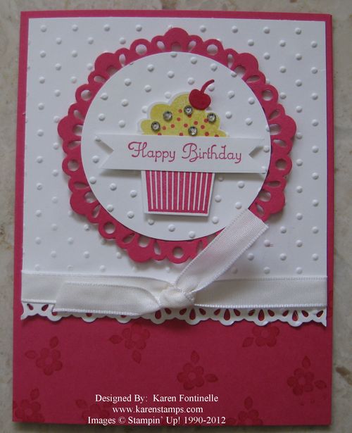 Create a Cupcake Birthday Card