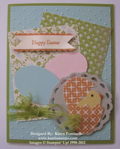 Stampin' Up! Sale-A-Bration Easter Card
