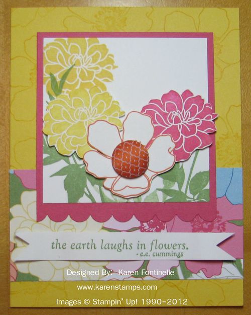 Fabulous Florets Springtime Card