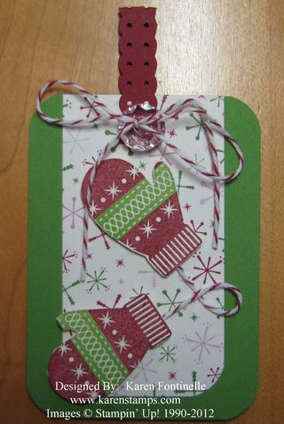 Chock-Full of Cheer Christmas Tag