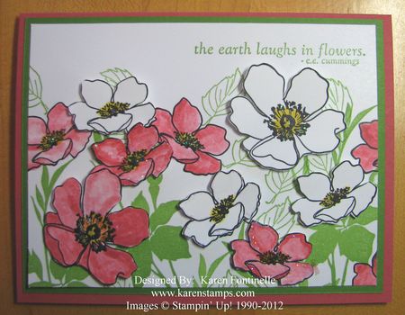 Fabulous Florets Flower Card
