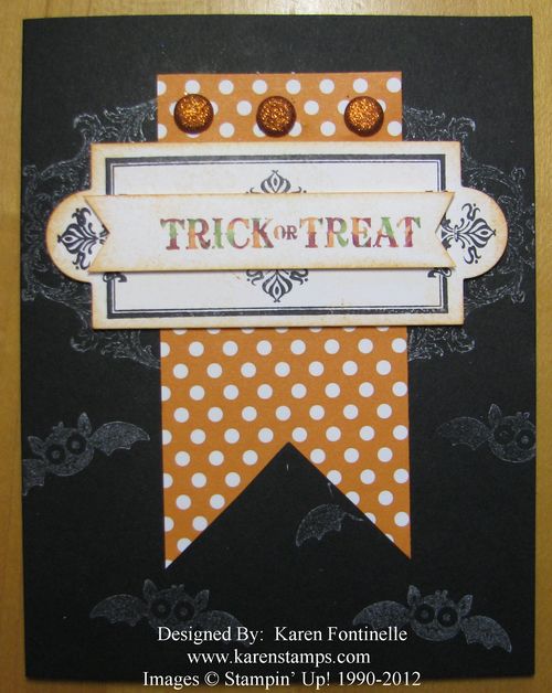 Trick or Treat Halloween Card