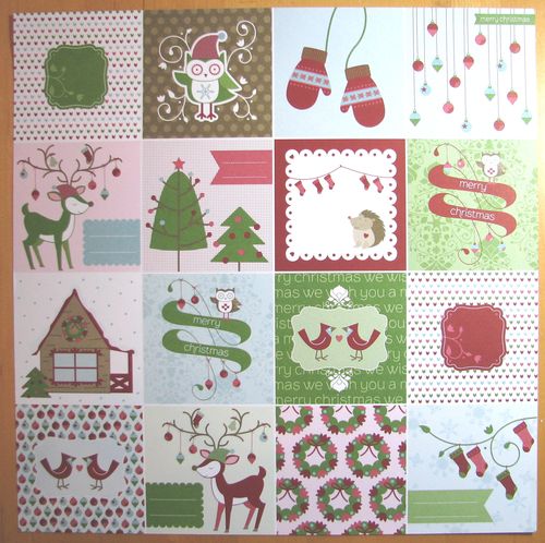 Snow Festival Designer Series Paper Squares