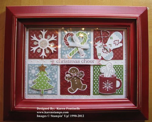 Christmas Collage Frame