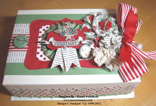 Christmas Keepsake Box