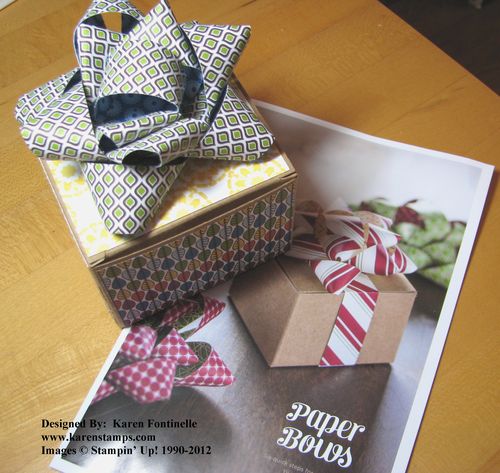 Paper Bow Gift Box