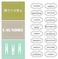 Laundry Labels MDS