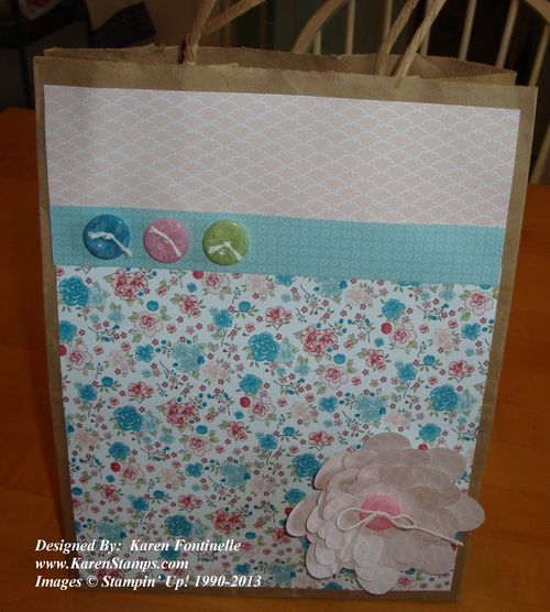 Mother's Day Twitterpated Paper Gift Bag