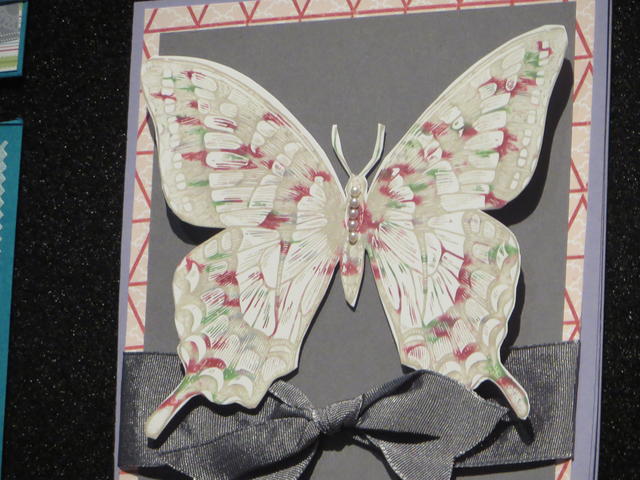 Swallowtail Stamp Set Butterfly Card