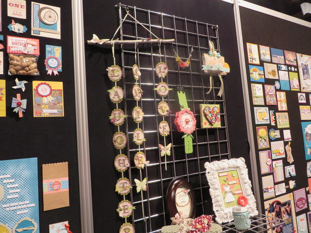 Stampin' Up! Display Boards at Convention