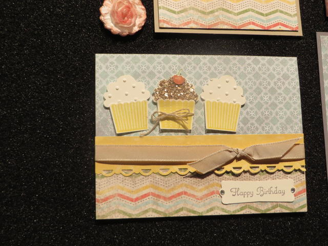 Cupcake Punch Birthday Card