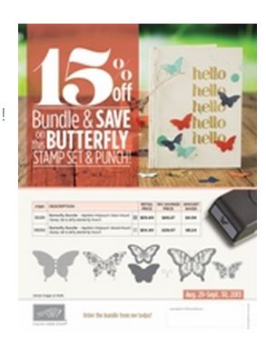 Stampin' Up! Butterfly Bundle