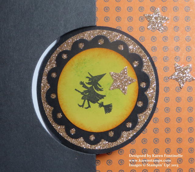 Circle Thinlits Halloween Card