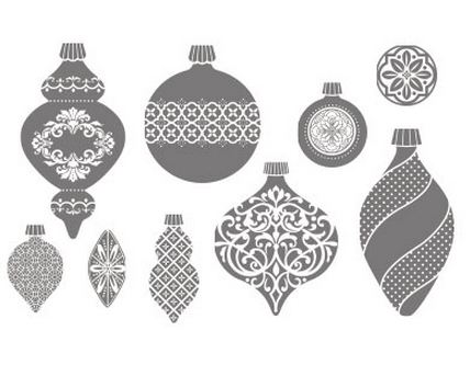 Ornament Keepsakes Stamp Set