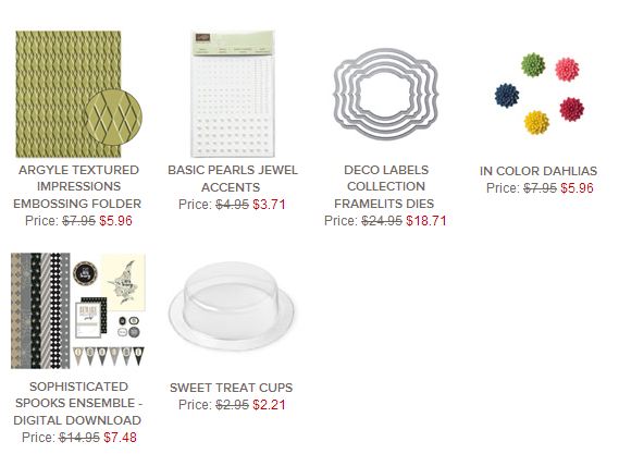 Stampin' Up! Weekly Deals